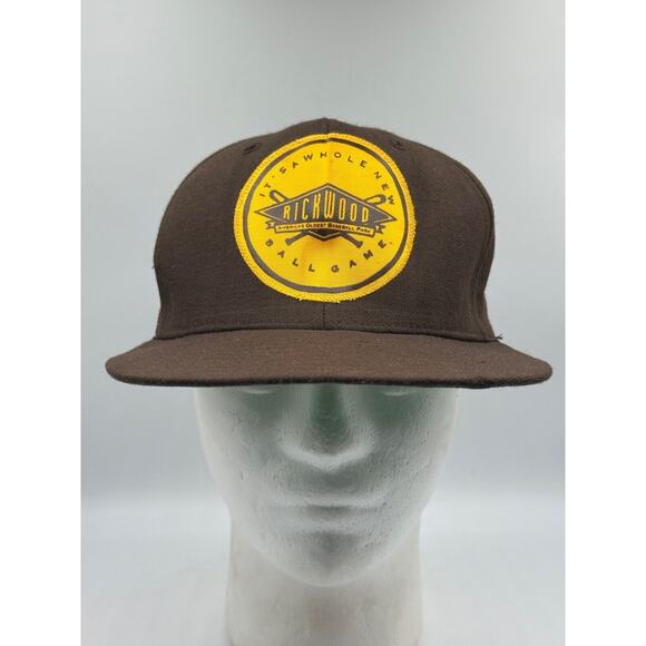 New Era Other - Vtg Rickwood Field New Era Pro Model Made in USA Patch SnapBack 70s 80s